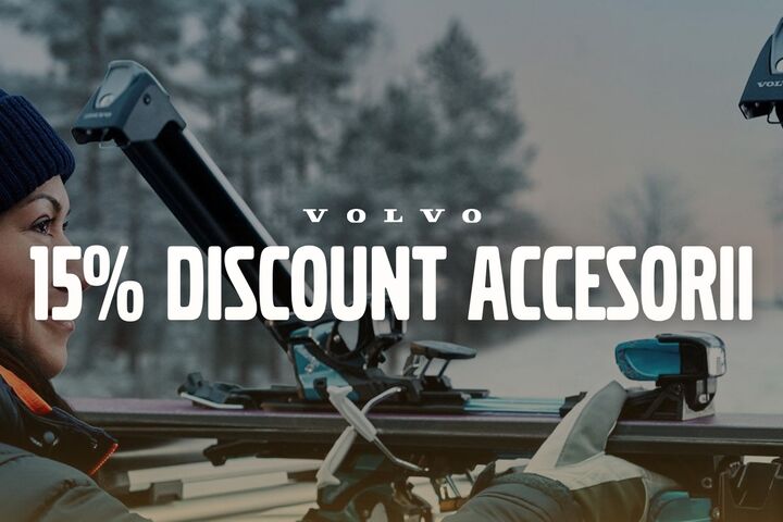 Accesorii Volvo – reducere de până la 15%