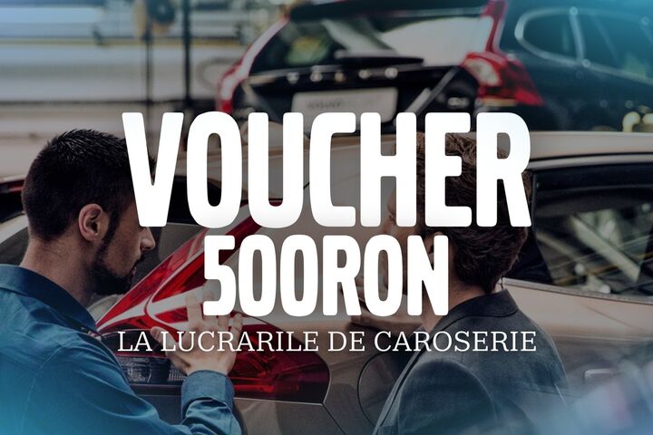 Voucher de până la 500 RON pentru lucrări de caroserie