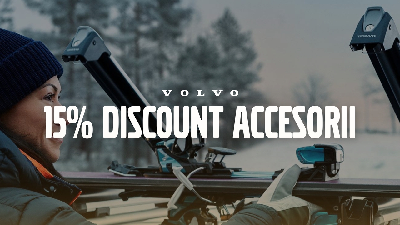 Accesorii Volvo – reducere de până la 15%